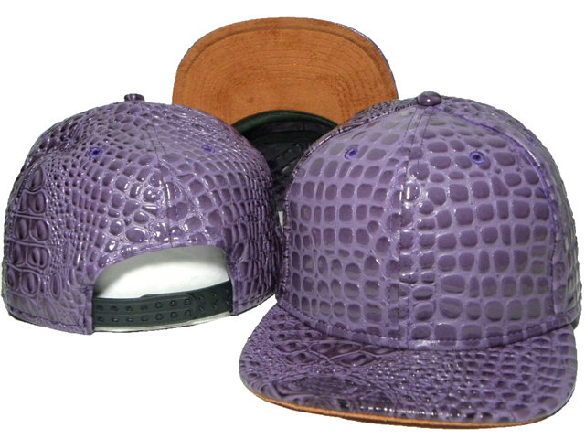 Purple Snapback Hat DD